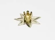 Biedermann Sons Earrings Gold Star Mini Spell Candle Holder