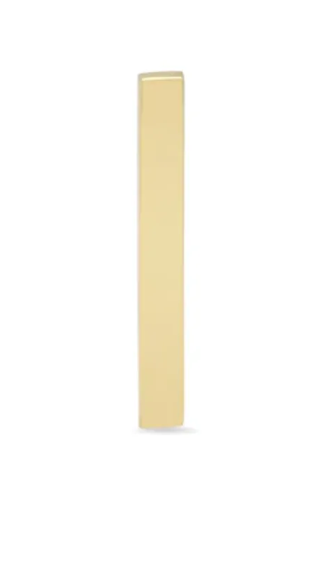 Jennifer Meyer YG Long Bar Stud Earrings PAIR Earrings