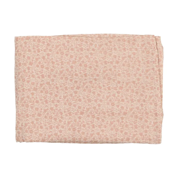 Lilette Signature Floral Muslin Swaddle Roseberry Lilette Rings