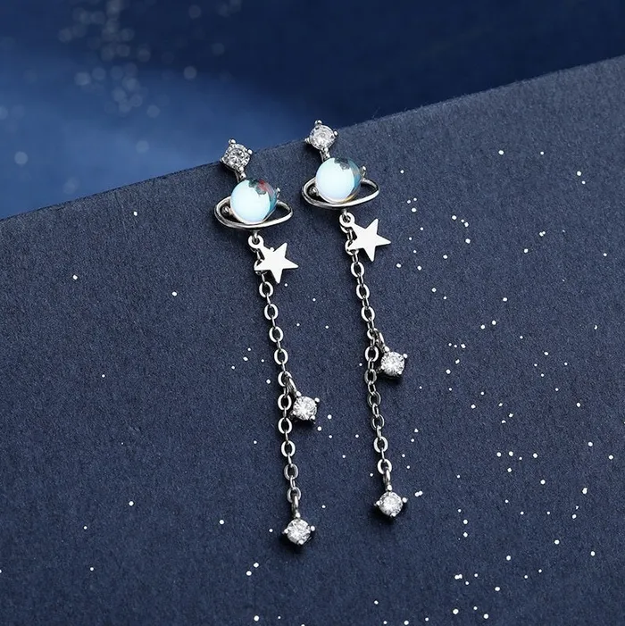 Necklaces Saturn Moon Sorasol