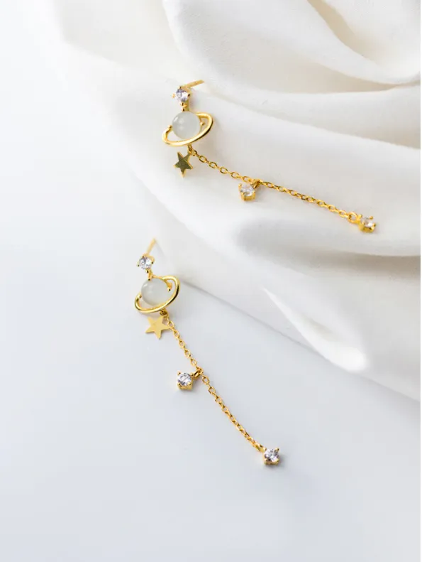 Necklaces Saturn Moon Sorasol