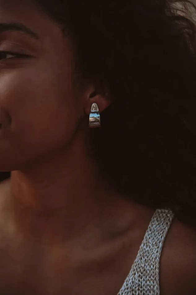 Shield Earrings Mountainside Jewelry Earrings