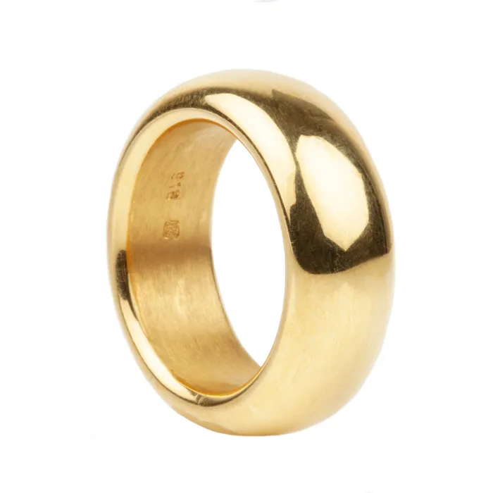 Bell Bird Rings Bell Bird Heavy HighKarat 8mm Gold Band