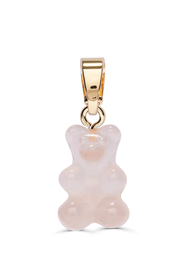 Crystal Haze Jewelry Crystal Nostalgia Bear Classic Connector Rose Quartz Earrings Crystal Haze Jewelry Crystal Nostalgia Bear Classic Connector Rose Quartz Earrings