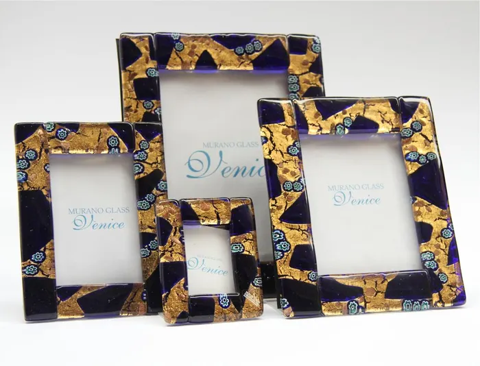 Earrings Doge picture frame Cm 10 MuranoVItrum