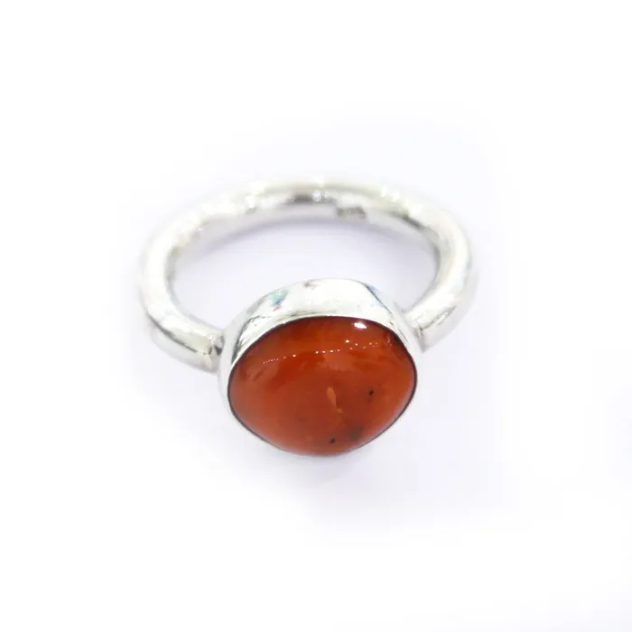 Nanni Gabriella Rings Red Coral Ring
