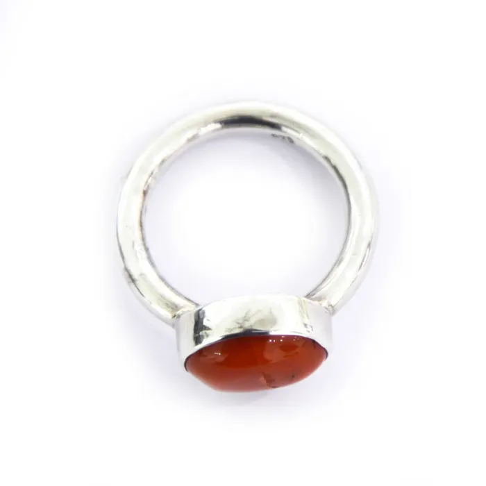 Nanni Gabriella Rings Red Coral Ring