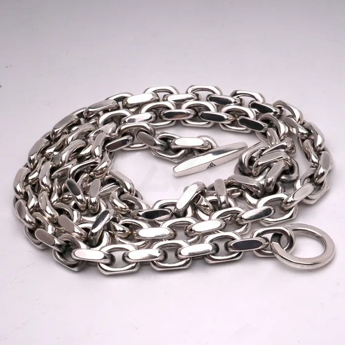 Necklaces SilverWow 8mm T Bar Toggle Necklace