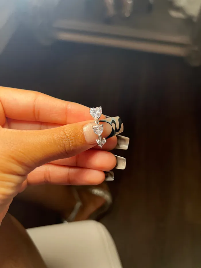 No Greater Love Top Down Belly Ring She Ate Rings