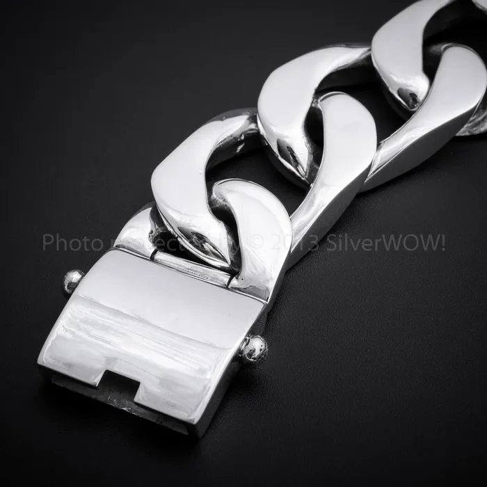 silverwow Bracelets 6 Link Bracelet 30mm