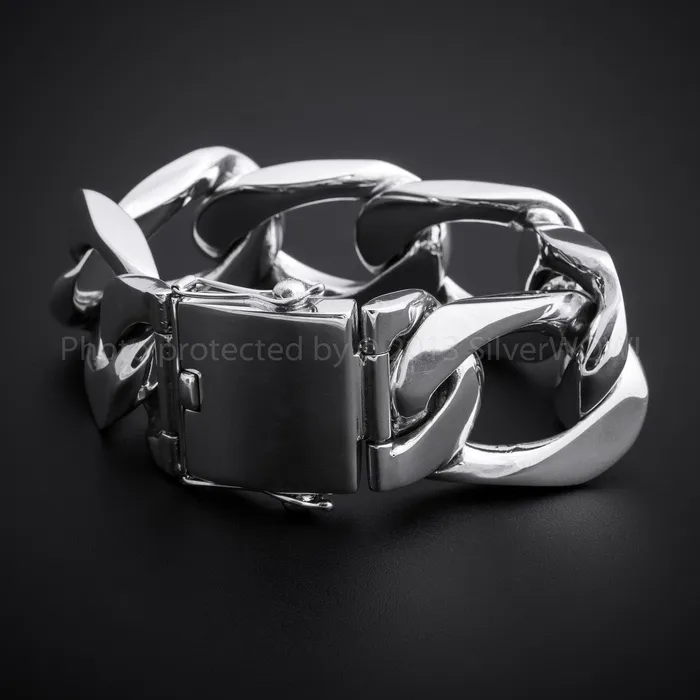 silverwow Bracelets 6 Link Bracelet 30mm