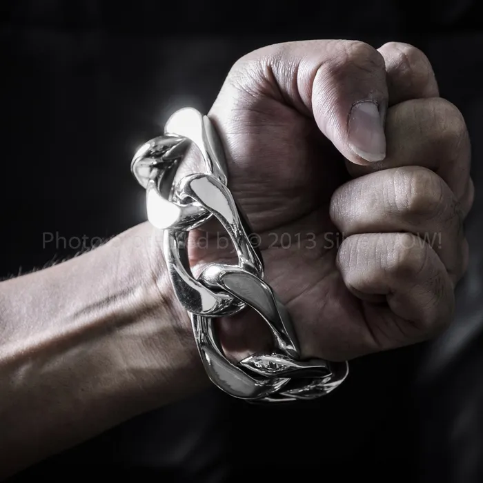 silverwow Bracelets 6 Link Bracelet 30mm