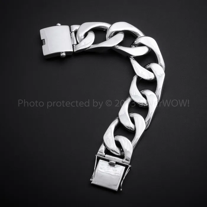 silverwow Bracelets 6 Link Bracelet 30mm