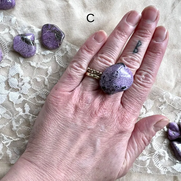Stichtite Ring Made to Order Giardinoblu Rings