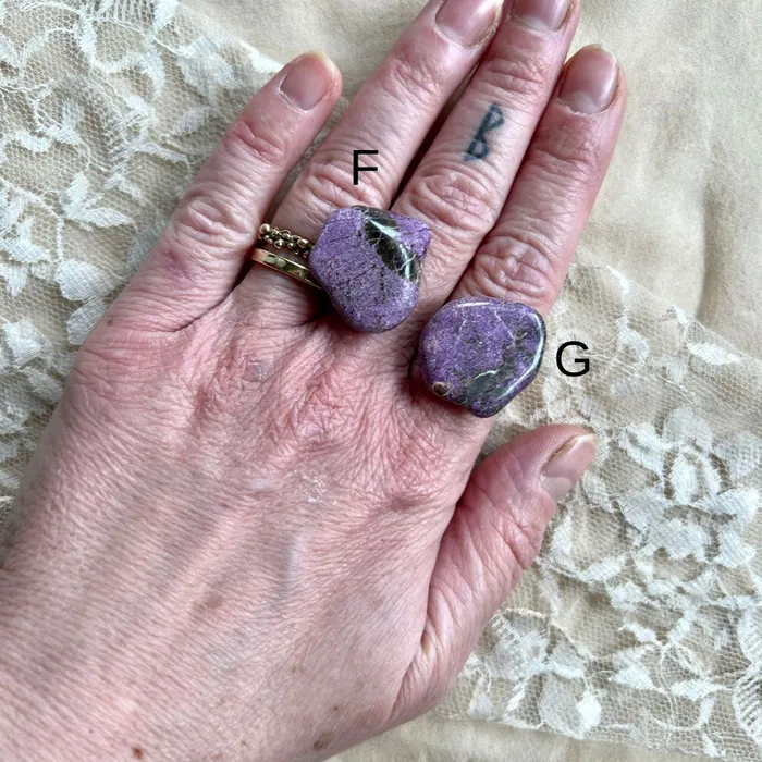 Stichtite Ring Made to Order Giardinoblu Rings