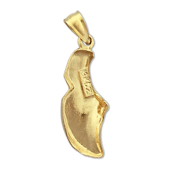 14K Gold Dutch Clog Charm Goldia Charm Necklaces