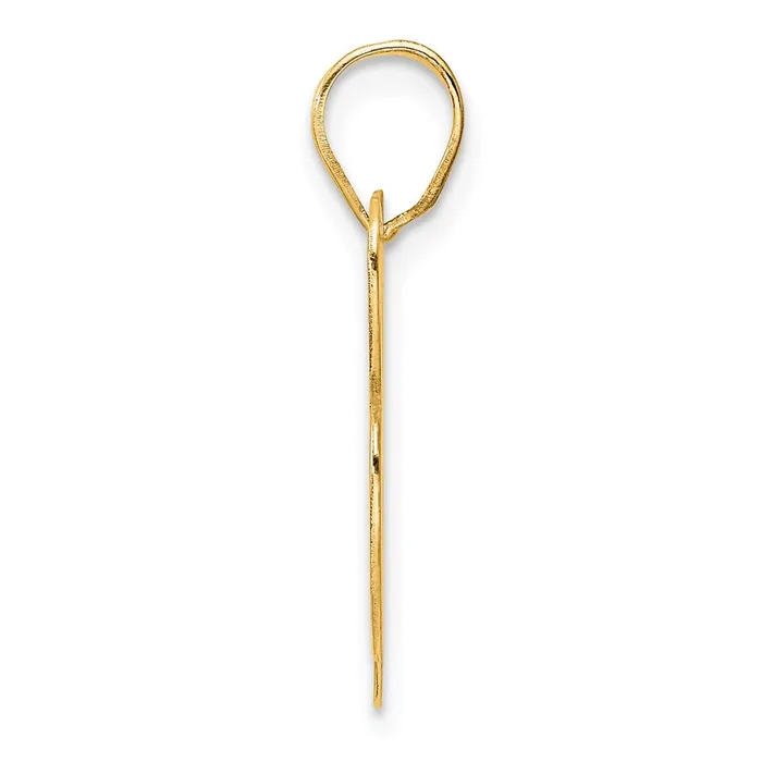 14k Yellow Gold Polished Block Number 38 Pendant Goldia PreStyled Sets
