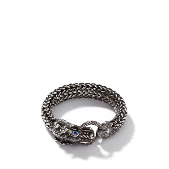 Bracelets JMS always Original John Hardy Legends Naga Hammered and Reticulated Silver BraceletL Bracelets JMS always Original John Hardy Legends Naga Hammered and Reticulated Silver BraceletL