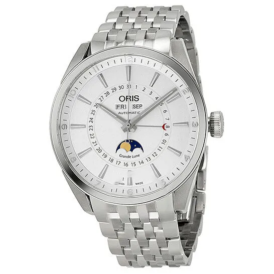 Bracelets JMS always Original Oris Artix Complication Automatic Silver Dial Stainless Steel Mens Watch 01 915 7643 4051 07 8 21 80 Bracelets JMS always Original Oris Artix Complication Automatic Silver Dial Stainless Steel Mens Watch 01 915 7643 4051 07 8 21 80