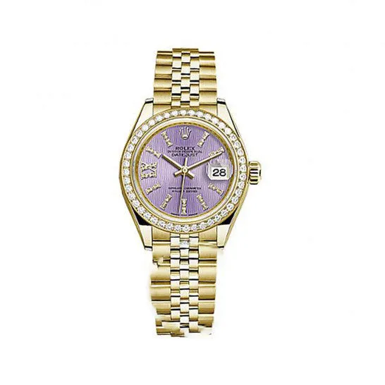 Bracelets JMS always Original Rolex Lady Datejust 28 Lilac Dial 18K Yellow Gold Jubilee Bracelet Automatic Watch 279138LISRDJ Bracelets JMS always Original Rolex Lady Datejust 28 Lilac Dial 18K Yellow Gold Jubilee Bracelet Automatic Watch 279138LISRDJ
