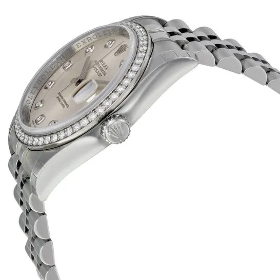 Bracelets Original Rolex Oyster Perpetual Datejust 36 Silver Dial Stainless Steel Jubilee Bracelet Automatic Ladies Watch 116244SDJ JMS always Bracelets Original Rolex Oyster Perpetual Datejust 36 Silver Dial Stainless Steel Jubilee Bracelet Automatic Ladies Watch 116244SDJ JMS always