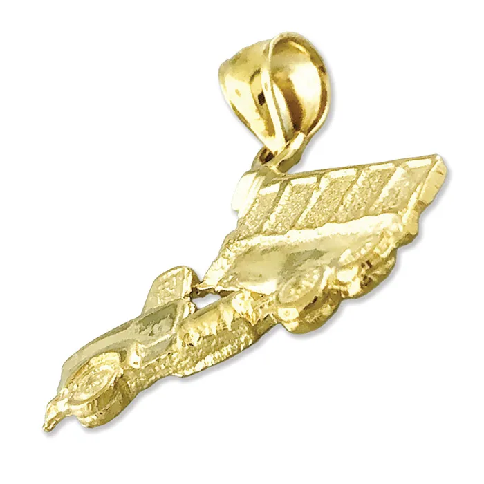 Charm Necklaces Goldia 14K Gold Dump Truck Charm