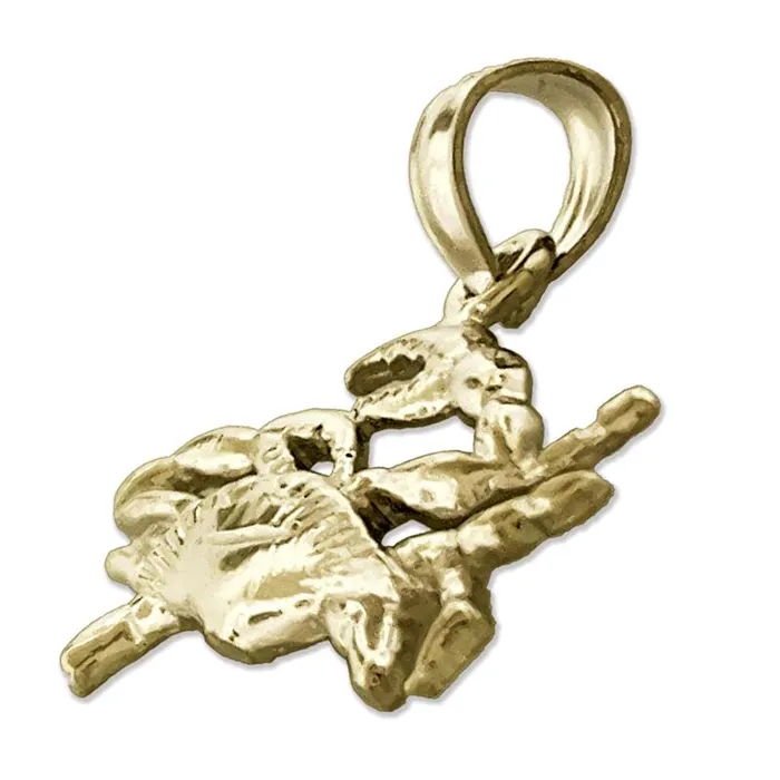 Charm Necklaces Goldia 14K Gold Zodiac Cancer Charm