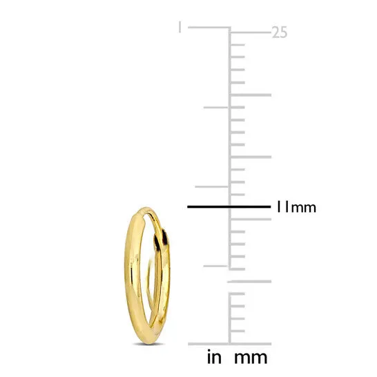 Earrings JMS always Original Amour 11mm Hoop Earrings in 14k Yellow Gold Earrings JMS always Original Amour 11mm Hoop Earrings in 14k Yellow Gold