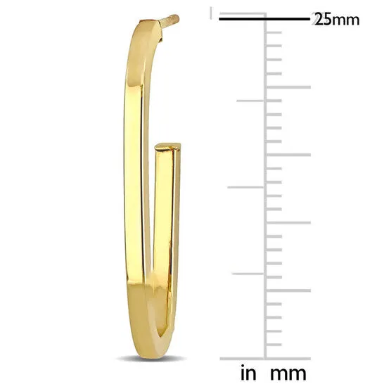 Earrings JMS always Original Amour 25mm Hoop Earrings in 10k Yellow Gold Earrings JMS always Original Amour 25mm Hoop Earrings in 10k Yellow Gold