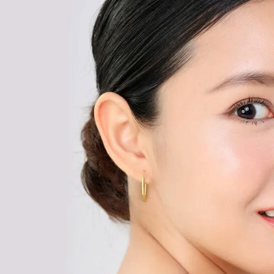 Earrings JMS always Original Amour 25mm Hoop Earrings in 10k Yellow Gold Earrings JMS always Original Amour 25mm Hoop Earrings in 10k Yellow Gold