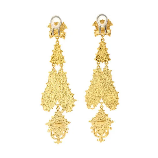 Earrings JMS always Original Burberry Regal Butterly Resin And Goldplated Drop Earrings Earrings JMS always Original Burberry Regal Butterly Resin And Goldplated Drop Earrings