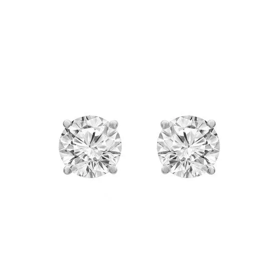 Earrings Original Brilliant Diamond 150 Carat Prong Set 14K White Gold Roundcut Lab Grown Diamond Stud Earring JVS2SI1 JMS always Earrings Original Brilliant Diamond 150 Carat Prong Set 14K White Gold Roundcut Lab Grown Diamond Stud Earring JVS2SI1 JMS always