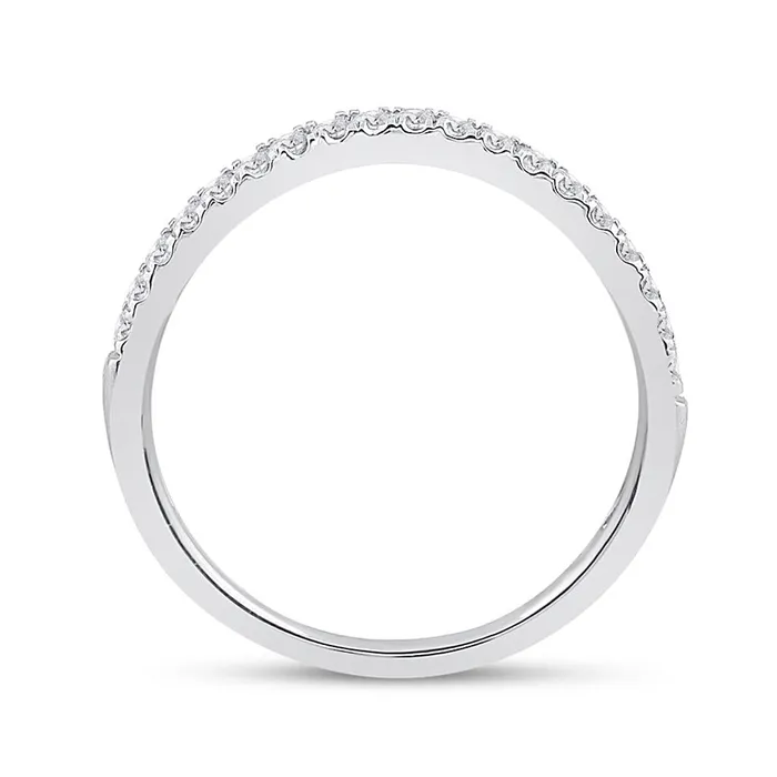 gndatlanta 14k White Gold Round Diamond Bridal Wedding Ring Set 112 Cttw Certified Rings