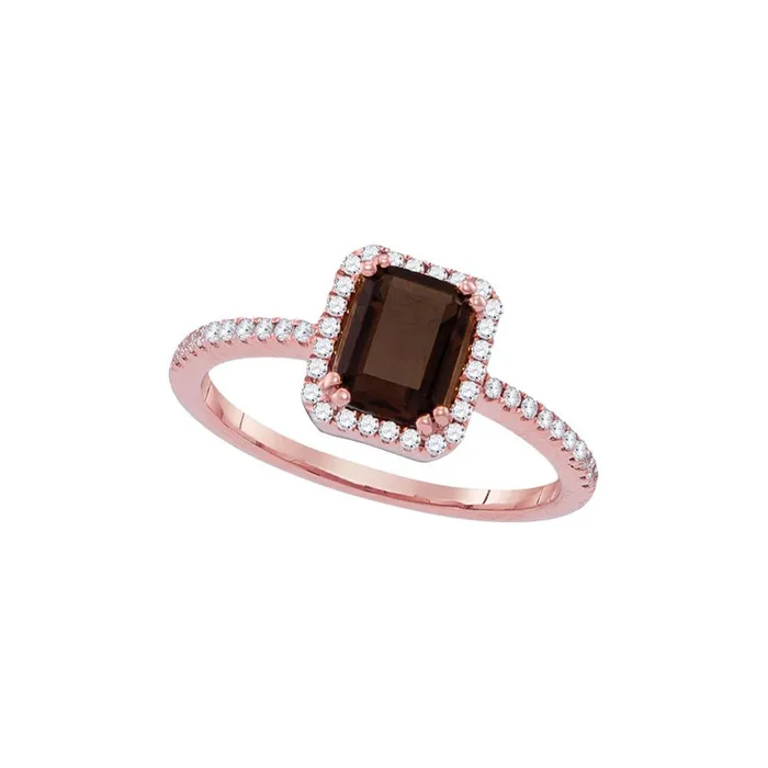 gndatlanta Rings 15CTWDiamond 1 MINCT SMOKEY RING