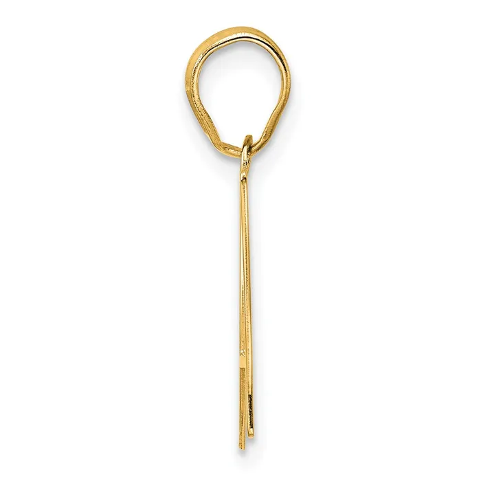 Goldia 14k Yellow Gold Polished Number 97 Pendant PreStyled Sets