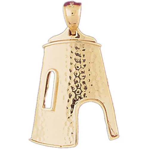 Goldia PreStyled Sets 14K Gold Sugar Mill Pendant