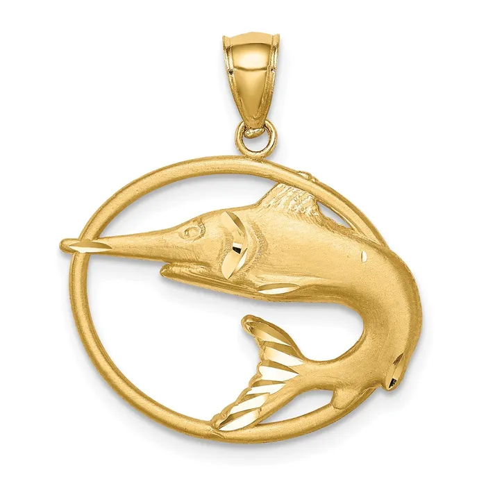 Goldia PreStyled Sets 14k Yellow Gold Framed DC Marlin