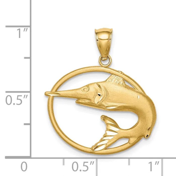 Goldia PreStyled Sets 14k Yellow Gold Framed DC Marlin