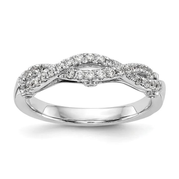 Goldia Rings 023ct CZ Solid Real 14k White Gold Wedding Wedding Band Ring Goldia Rings 023ct CZ Solid Real 14k White Gold Wedding Wedding Band Ring