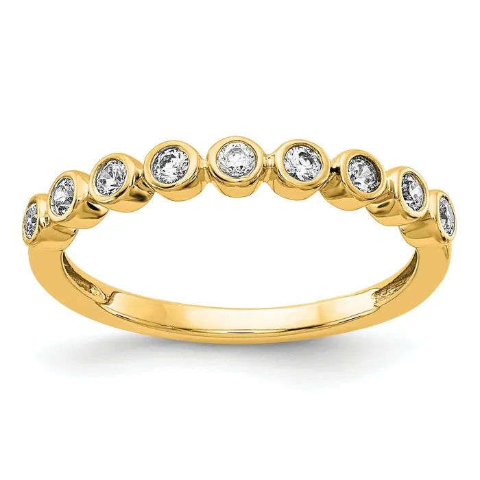 Goldia Rings 14k Yellow Gold 15 Ct Lab Grown Diamond VSSI G Fashion Band Ring Goldia Rings 14k Yellow Gold 15 Ct Lab Grown Diamond VSSI G Fashion Band Ring