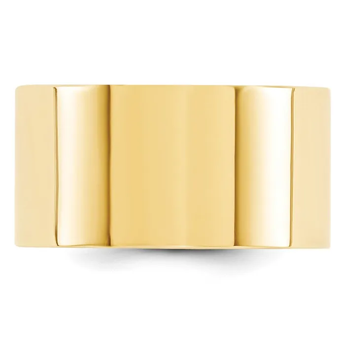 Goldia Rings Solid 10K Yellow Gold 12mm Standard Flat Comfort Fit MensWomens Wedding Band Ring Size 95 Goldia Rings Solid 10K Yellow Gold 12mm Standard Flat Comfort Fit MensWomens Wedding Band Ring Size 95