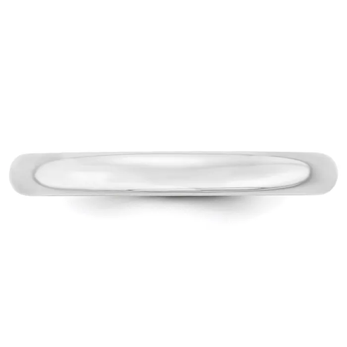 Goldia Rings Solid 14K White Gold 3mm Light Weight Comfort Fit MensWomens Wedding Band Ring Size 95 Goldia Rings Solid 14K White Gold 3mm Light Weight Comfort Fit MensWomens Wedding Band Ring Size 95
