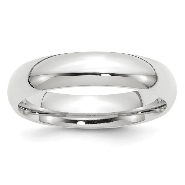 Goldia Rings Solid 14K White Gold 5mm Standard Comfort Fit MensWomens Wedding Band Ring Size 14 Goldia Rings Solid 14K White Gold 5mm Standard Comfort Fit MensWomens Wedding Band Ring Size 14