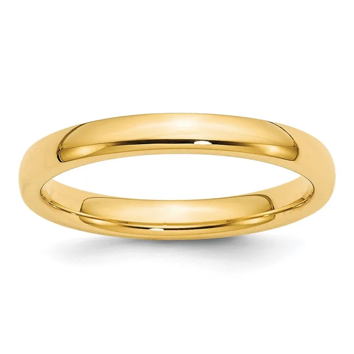 Goldia Rings Solid 14K Yellow Gold 3mm Comfort Fit MensWomens Wedding Band Ring Size 95 Goldia Rings Solid 14K Yellow Gold 3mm Comfort Fit MensWomens Wedding Band Ring Size 95