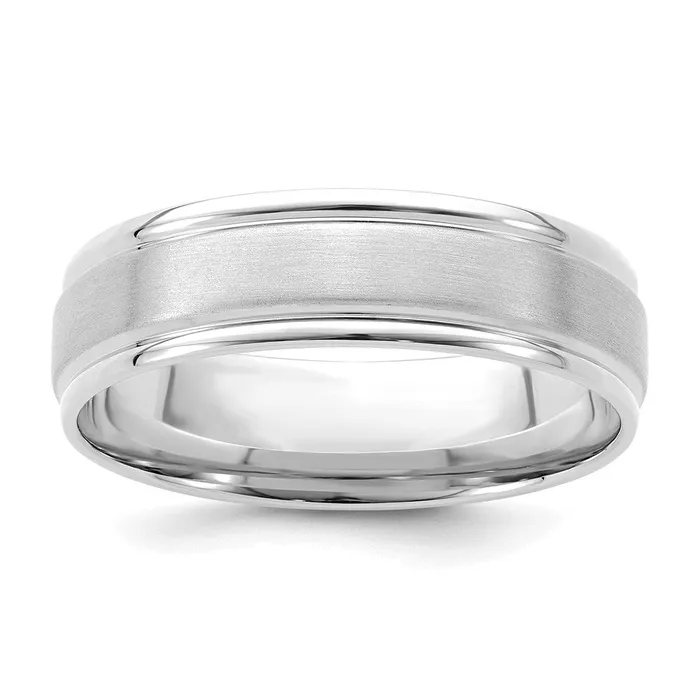 Goldia Rings Solid 14K Yellow Gold White Gold Standard Comfort Fit Polished Brush Satin Fancy MensWomens Wedding Band Ring Size 10 Goldia Rings Solid 14K Yellow Gold White Gold Standard Comfort Fit Polished Brush Satin Fancy MensWomens Wedding Band Ring Size 10
