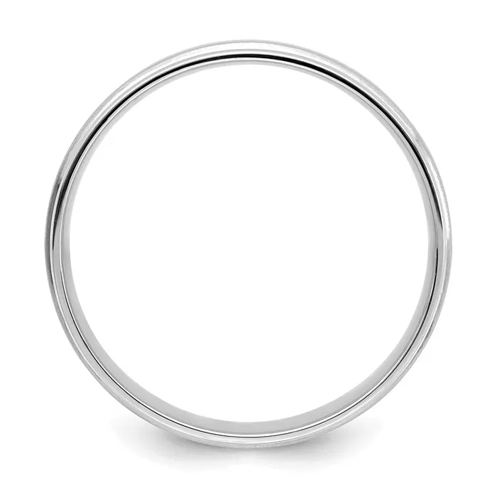 Goldia Rings Solid 14K Yellow Gold White Gold Standard Comfort Fit Polished Brush Satin Fancy MensWomens Wedding Band Ring Size 10 Goldia Rings Solid 14K Yellow Gold White Gold Standard Comfort Fit Polished Brush Satin Fancy MensWomens Wedding Band Ring Size 10