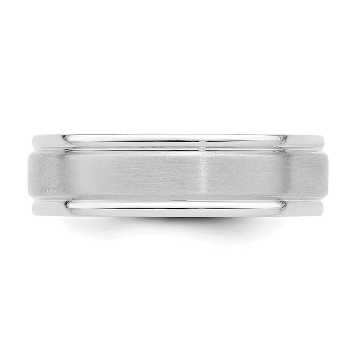 Goldia Rings Solid 14K Yellow Gold White Gold Standard Comfort Fit Polished Brush Satin Fancy MensWomens Wedding Band Ring Size 10 Goldia Rings Solid 14K Yellow Gold White Gold Standard Comfort Fit Polished Brush Satin Fancy MensWomens Wedding Band Ring Size 10