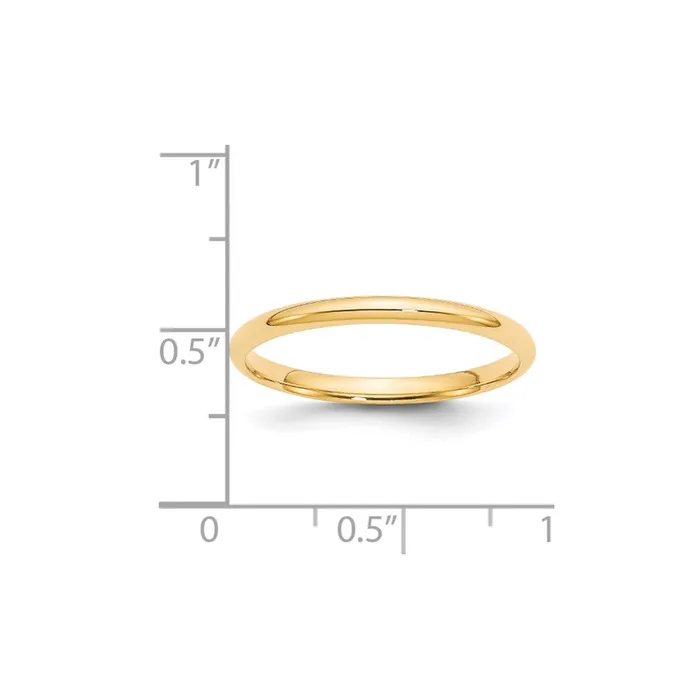 Goldia Rings Solid 18K Yellow Gold 2mm Light Weight Comfort Fit MensWomens Wedding Band Ring Size 5 Goldia Rings Solid 18K Yellow Gold 2mm Light Weight Comfort Fit MensWomens Wedding Band Ring Size 5
