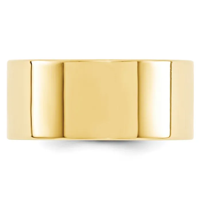 Goldia Solid 10K Yellow Gold 10mm Standard Flat Comfort Fit MensWomens Wedding Band Ring Size 125 Rings Goldia Solid 10K Yellow Gold 10mm Standard Flat Comfort Fit MensWomens Wedding Band Ring Size 125 Rings