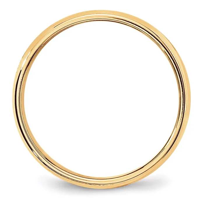 Goldia Solid 10K Yellow Gold 6mm Light Weight Milgrain Half Round MensWomens Wedding Band Ring Size 7 Rings Goldia Solid 10K Yellow Gold 6mm Light Weight Milgrain Half Round MensWomens Wedding Band Ring Size 7 Rings